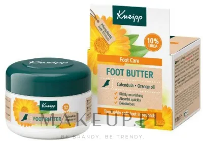 Баттер для стоп Kneipp Foot Butter с маслом ши и мочевиной, для сухой кожи