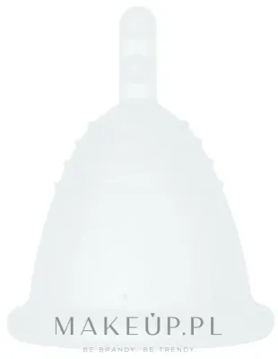 Менструальная чаша Me Luna Classic Shorty Menstrual Cup Stem размер L, прозрачная, 1 шт