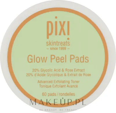 Пилинг-диски для лица Pixi Beauty Glow Peel Pads с биотиками и салициловой кислотой, с экстрактом розы
