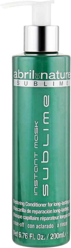 Маска для волос Abril et Nature Hyaluronic восстанавливающая, для сухих волос, гиалуроновая кислота, экстракт икры, 200 и 1000 мл