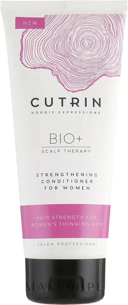Укрепляющий кондиционер для тонких волос с хвощом и розмарином Cutrin Bio+ Strengthening Conditioner, 200 мл