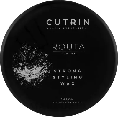 Воск для укладки волос Cutrin Routa Strong Styling Wax мужской, сильной фиксации, с матовым эффектом, 100 мл