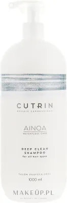 Шампунь Cutrin Ainoa Deep Clean глубоко очищающий с кокосом и молочной кислотой 300 мл