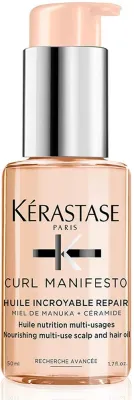 Масло для вьющихся волос Kerastase Curl Manifesto Huile Sublime Repair, питательное, для волос и кожи головы