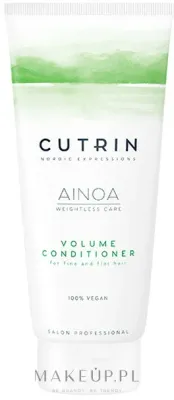 Кондиционер для увеличения объёма нормальных и тонких волос Cutrin Ainoa Volume Conditioner