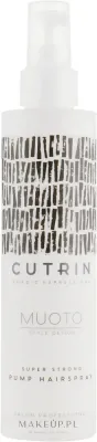 Лак для волос Cutrin Muoto Extra Strong Pump Hairspray очень сильной фиксации, с дозатором, 200 мл