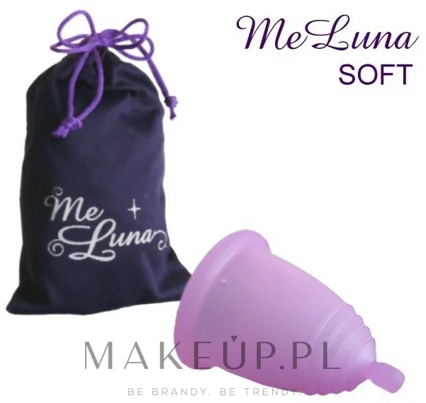 Менструальная чаша Me Luna Soft Menstrual Cup Ball, размер S, розовая