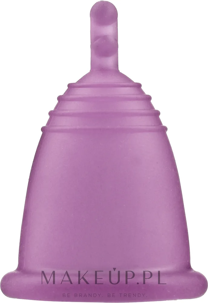 Me Luna MeLuna Soft Menstrual Cup Stem - Менструальная чаша MeLuna Soft Menstrual Cup Stem, размер M, фиолетовая