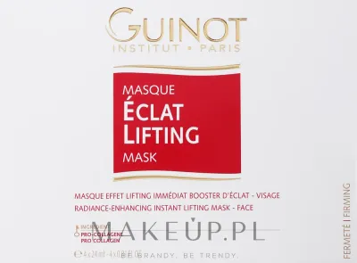 Guinot Masque Eclat Lifting — маска для лица с эффектом лифтинга и сияния, 4 х 24 мл