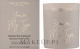 Makeup Revolution You're My Type / Ароматическая свеча из соевого воска, амбра, бергамот и сандал, 200 г — фото 2