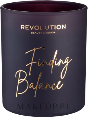 Makeup Revolution Finding Balance / Ароматическая свеча из соевого воска, имбирь, грейпфрут и лилия, 200 г