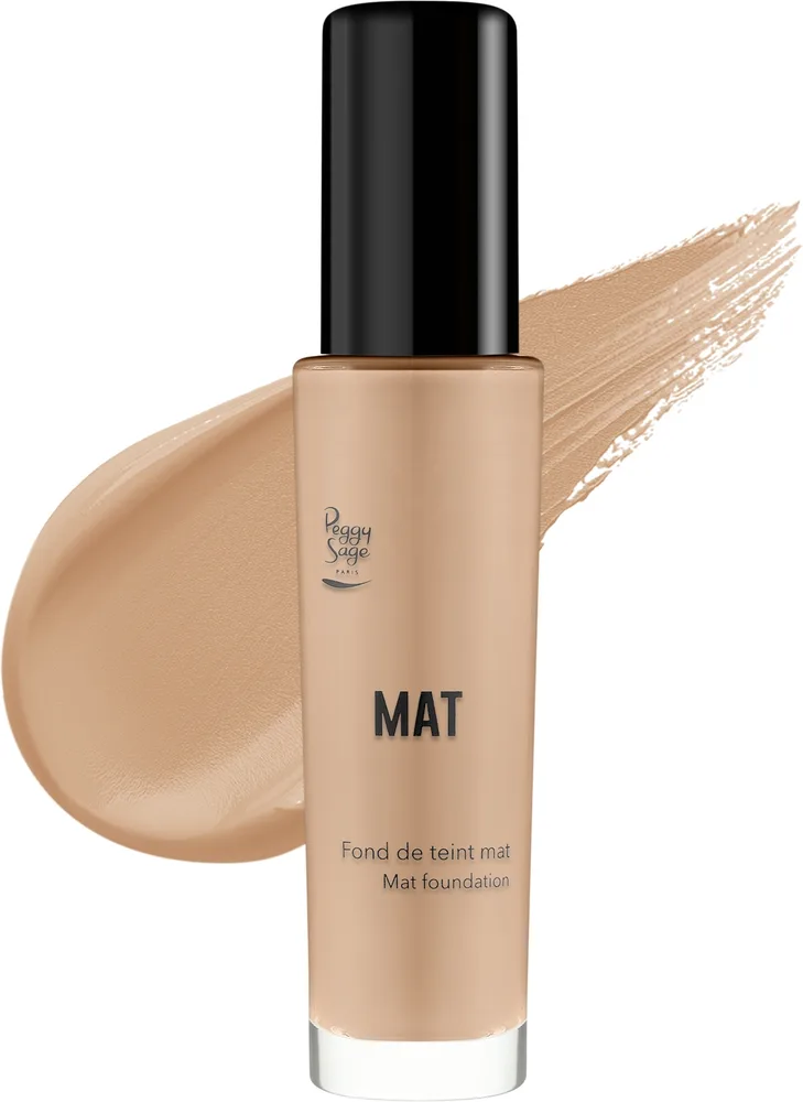 Тональный крем Peggy Sage Fond De Teint Mat матирующий, 30 мл, оттенок 1N - Beige delicat