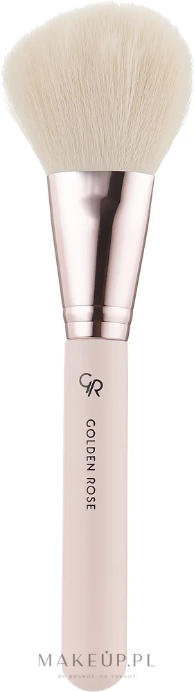 Объёмная кисть для пудры Golden Rose Nude Powder Brush из синтетического ворса