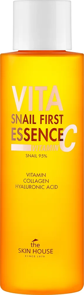 The Skin House Vita Snail тоник-эссенция для лица с витамином C муцином улитки коллагеном и гиалуроновой кислотой 150 мл