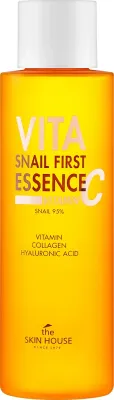 The Skin House Vita Snail тоник-эссенция для лица с витамином C муцином улитки коллагеном и гиалуроновой кислотой 150 мл
