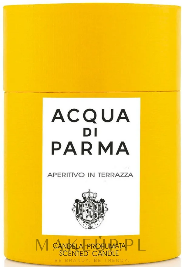 Acqua di Parma Aperitivo in Terrazza / Ароматическая свеча в стекле, яркий цитрусовый аромат, 200 г