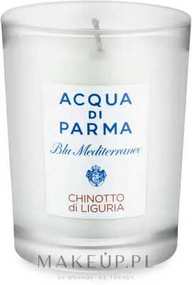 Acqua di Parma Chinotto di Liguria / Ароматическая свеча в стекле, кинотто, мандарин и розмарин, 200 г