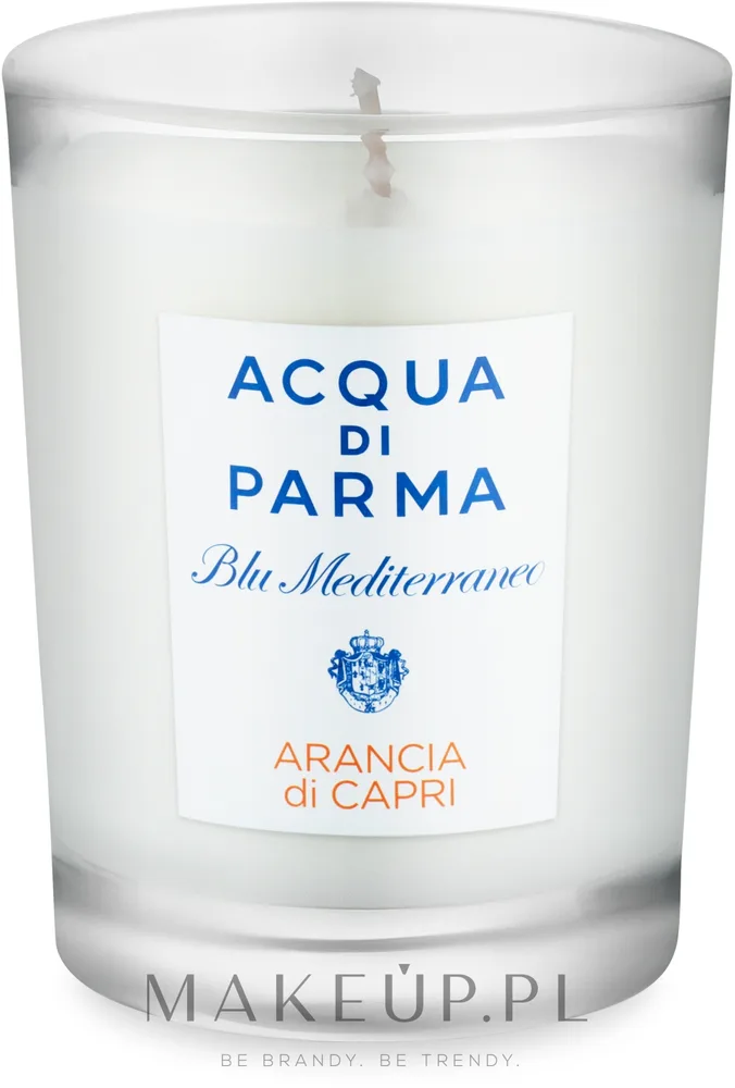 Acqua di Parma Arancia di Capri / Ароматическая свеча в стекле, апельсин Капри и цитрусы, 200 г