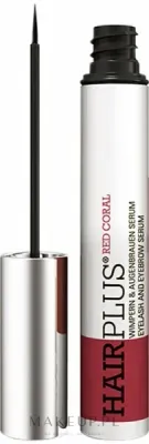 Сыворотка для ресниц и бровей Tolure Cosmetics Hairplus Red Coral укрепляющая, с гиалуроновой кислотой, 3 мл