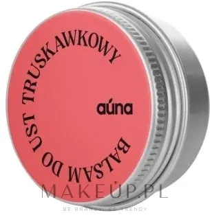 Бальзам для губ Auna Strawberry Lip Balm с ароматом клубники, с маслами жожоба и ши, 15 мл