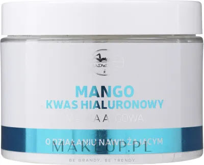 Jadwiga Mango & Hyaluronic Acid Face Mask — увлажняющая водорослевая маска для лица с манго и гиалуроновой кислотой