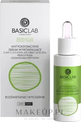 Антиоксидантная сыворотка для лица BasicLab Dermocosmetics Esteticus Antioxidant Serum выравнивающая, с витамином C 20%