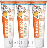 Набор детских зубных паст Elmex Kids Toothpaste, 3 × 50 мл — фото 1