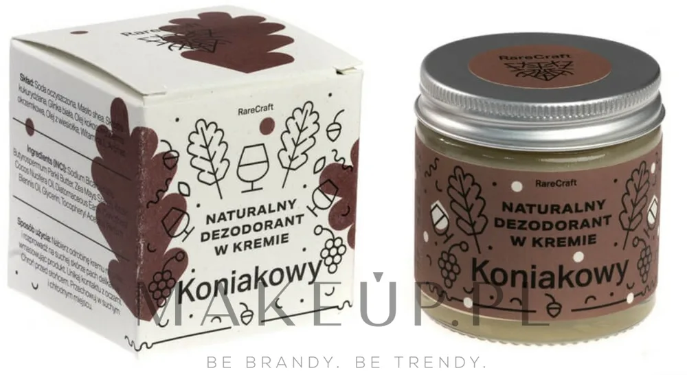 Натуральный крем-дезодорант RareCraft Koniakowy