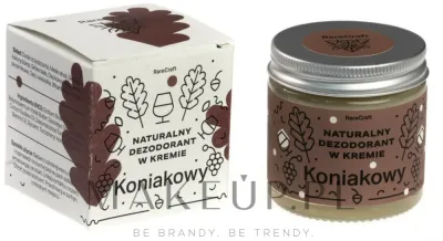 Натуральный крем-дезодорант RareCraft Koniakowy