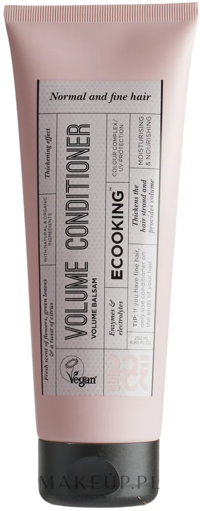 Кондиционер для увеличения объёма тонких и деликатных волос Ecooking Volume Conditioner, 250 мл