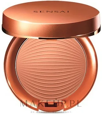 Бронзирующая пудра Sensai Silky Bronze Natural Veil Compact для лица, 8.5 г, оттенок SC02 - Natural
