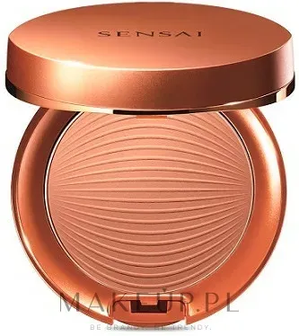 Бронзирующая пудра Sensai Silky Bronze Natural Veil Compact для лица, 8.5 г, оттенок SC02 - Natural