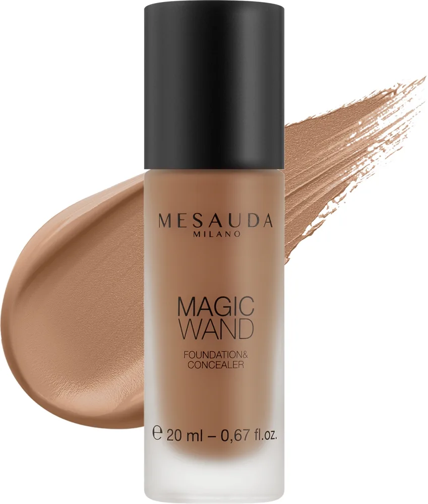 Тональный флюид Mesauda Milano Magic Wand Font De Teint Fluide 2 в 1, 20 мл, оттенок W80