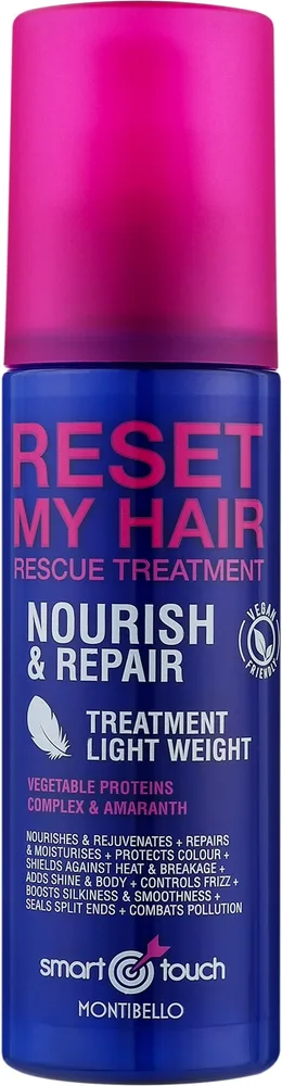Ревитализирующий несмываемый кондиционер для волос в спрее Montibello Reset My Hair, 150 мл