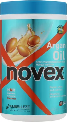Питательная маска для волос с аргановым маслом Novex Argan Oil Deep Conditioning