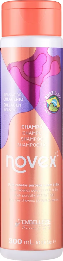Шампунь для волос Novex Collagen Infusion Shampoo для тонких и повреждённых волос, 300 мл