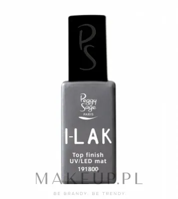 Матовый топ для гибридного лака Peggy Sage I-LAK Top Finish UV/LED Matte с сатиновым покрытием, 11 мл