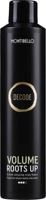 Пена для волос Montibello Decode Volume Roots Up Extra-Volume Root Foam для объёма у корней, средней фиксации, 300 мл