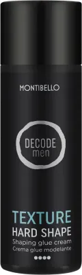Крем для моделирования волос Montibello Decode Texture Men Hard Shape мужской, с древесным ароматом, 150 мл