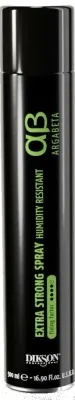 Лак для волос Dikson ArgaBeta 14 Extra Strong Spray Humidity Resistant экстрасильной фиксации, влагостойкий, 500 мл
