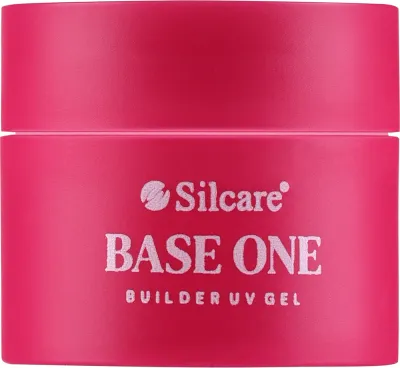 Строительный гель для ногтей Silcare Base One UV Gel Builder Milkshake однофазный, молочный, 15 г, 50 г или