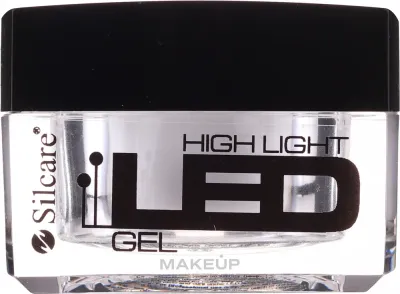 Строительный гель для ногтей Silcare High Light LED Milkshake силиконовый, для укрепления и наращивания