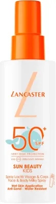 Солнцезащитное молочко-спрей для детей Lancaster Sun Kids Milk Spray SPF50+, водостойкое, 150 мл