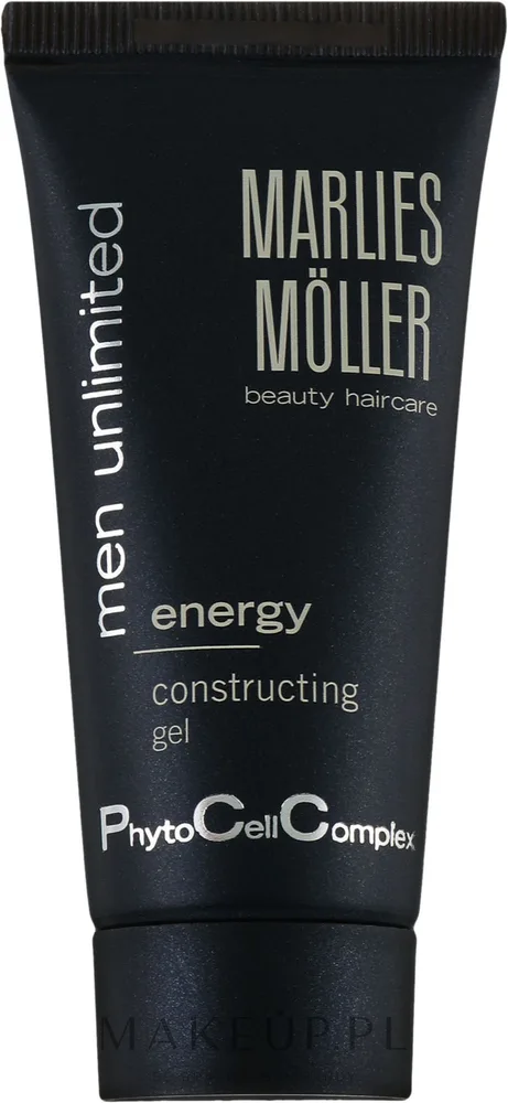 Гель для укладки волос мужской Marlies Moller Men Unlimited Energy Constructing Gel надёжной фиксации, 100 мл