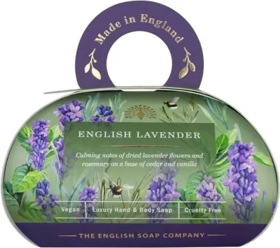 Мыло The English Soap Company English Lavender лаванда с маслом ши, 260 г