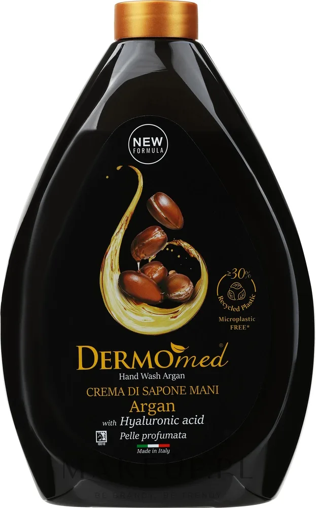 Крем-мыло Dermomed Argan Oil аргановое масло, сменный блок 1000 мл