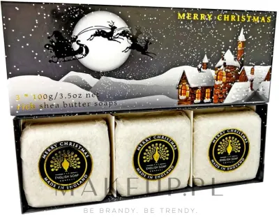 Мыло The English Soap Company Winter Village зимнее, 3 x 100 г