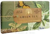 The English Soap Company The English Anniversary Green Tea Soap - Мыло The English Anniversary Green Tea зелёный чай, 190 г — фото 1