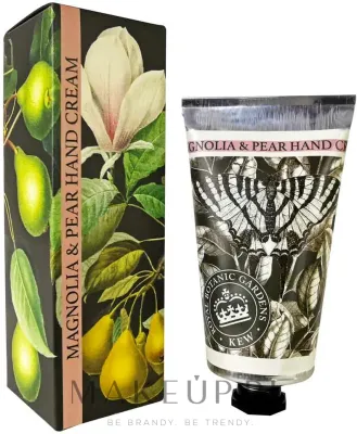 Крем для рук The English Soap Company Magnolia and Pear Hand Cream, увлажняющий, с ароматом магнолии и груши, 75 мл