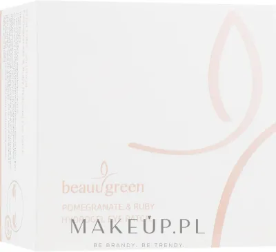 Патчи для глаз BeauuGreen Pomegranate Ruby Hydrogel Eye Patch гидрогелевые, с экстрактом граната и рубиновой пудрой, 60 шт
